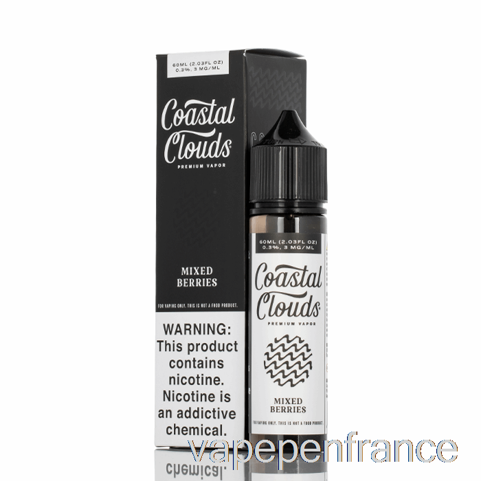 Baies Mélangées - Nuages ​​côtiers Co. - Stylo Vape 60 Ml 3 Mg